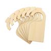 7 Pieces Blank Clothing Rack Divider Closet Organizers Wooden Dividers Lightweight for