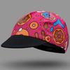 Bellow Cyclist Cap with SKID FOR DONUTS Print