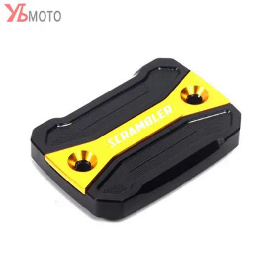NEW Fashion Accessories Fits For DUCATI Scrambler 400 800 Sixty2 Mach 2.0 Motorcycles Gold Front Brake Fluid Reservoir Cap Cover