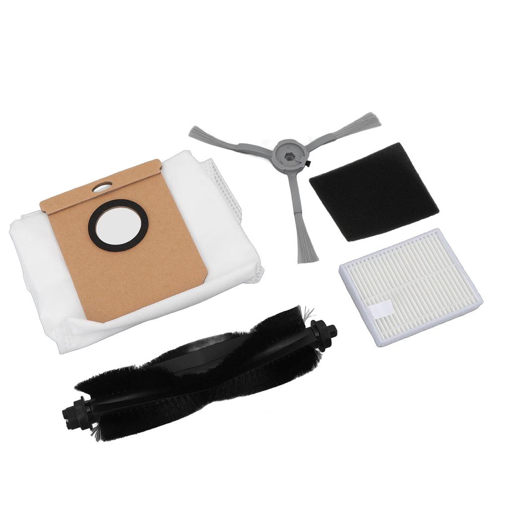 Vacuum Cleaner Accessories Kit for L60 L50 Includes 1 Roll Brush 2 Side Brushes 2 Dust Bags 4 Filters 4 Filter Cotton
