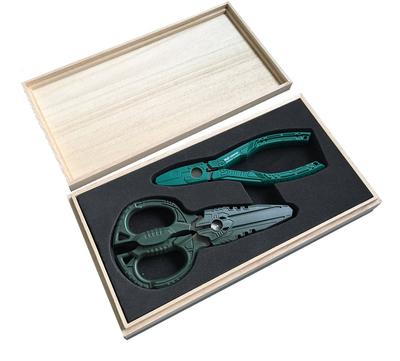 ENGINEER Paulownia Wood Box GT Pack Gift Package with Screwsaurus and Iron Hasami GT Includes Exclusive Leaflet PGT-03 Figures,