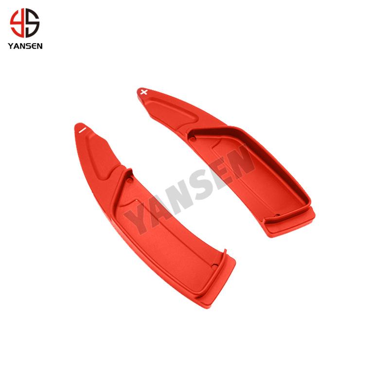 Paddle Shifter For Peugeot 208 308 508 2008 3008 5008 GTi SW Allure Carbon Black Steering Wheel Shift Paddle Shifter Accessories