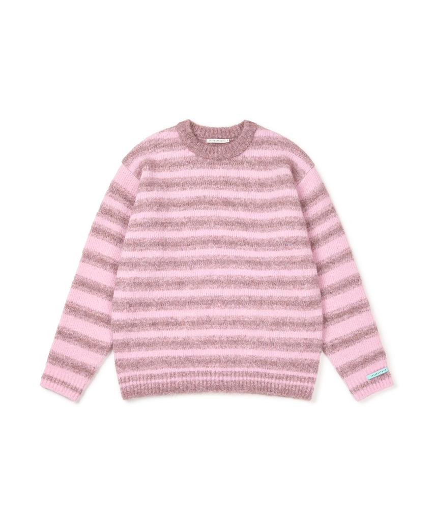 INSTANTFUNK Men'S Multi-Stripe Knit
