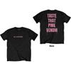 Blackpink Taste That Offizielles Unisex-T-Shirt für Herren