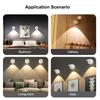 13 Color LED Night Light With Remote Control Wireless USB for Kitchen Bedroom Mural Living Room Wall Lamp Indoor Lighting