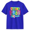 Made in 1986 Limited Edition 40th Birthday Party T Shirts Cotton Top Tees Streetwear Short Sleeve T Shirt O Neck Hip Hop Tshirt
