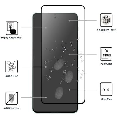 For OnePlus Nord 3 5G Super Clear Cell Phone Screen Protector Black Edge Full Glue AGC Glass Screen Covering Film