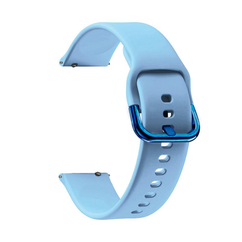 20mm WatchBand Strap For Garmin venu sq /sq2/music Smartwatch Silicone Wristband Bracelet For Xiaomi Haylou LS02/RS4 Watchstrap