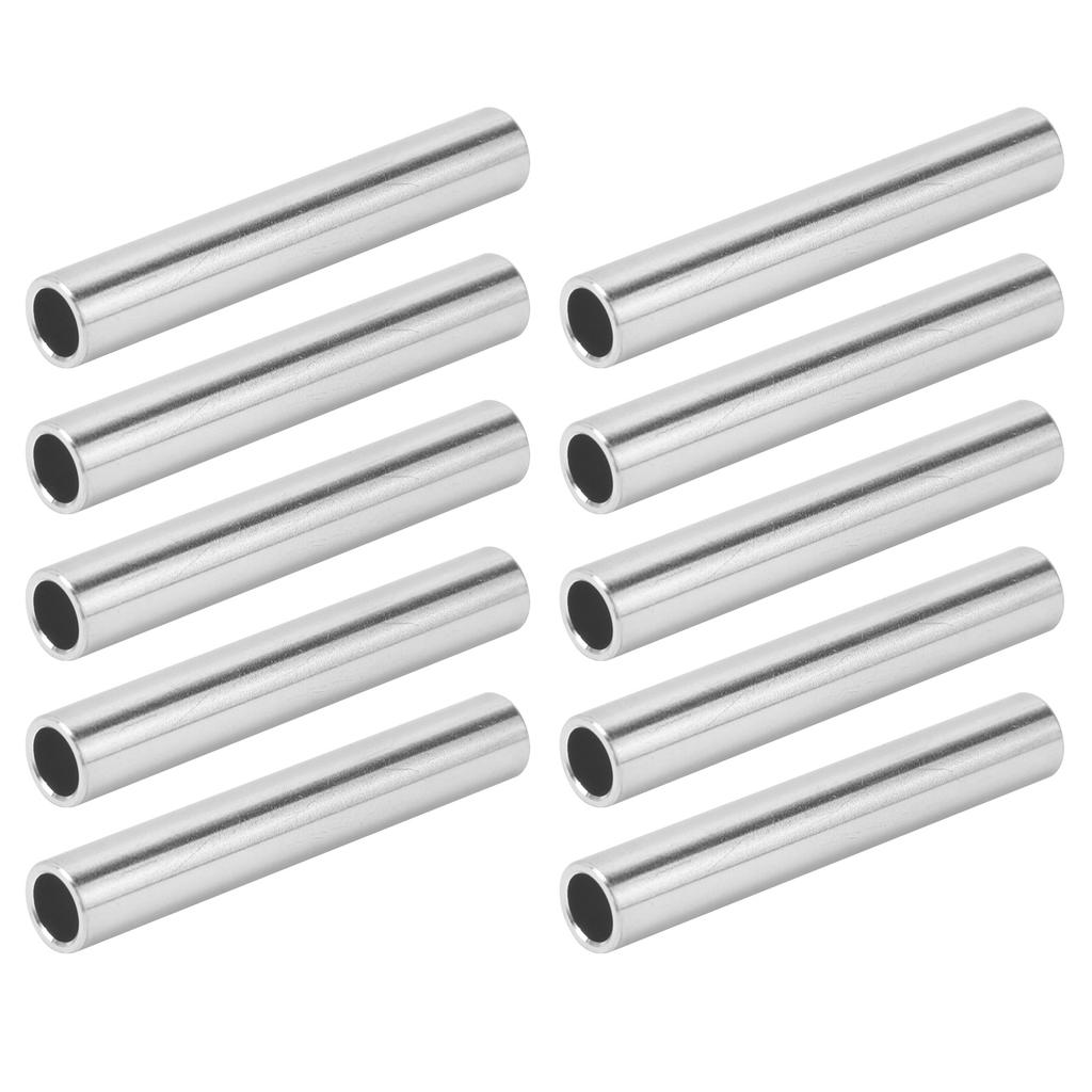 10 stuks Aluminium Buis Naadloze Pijp Rechte Buis 8x6mm 2in Lengte Vervanging 6100?0608?0050