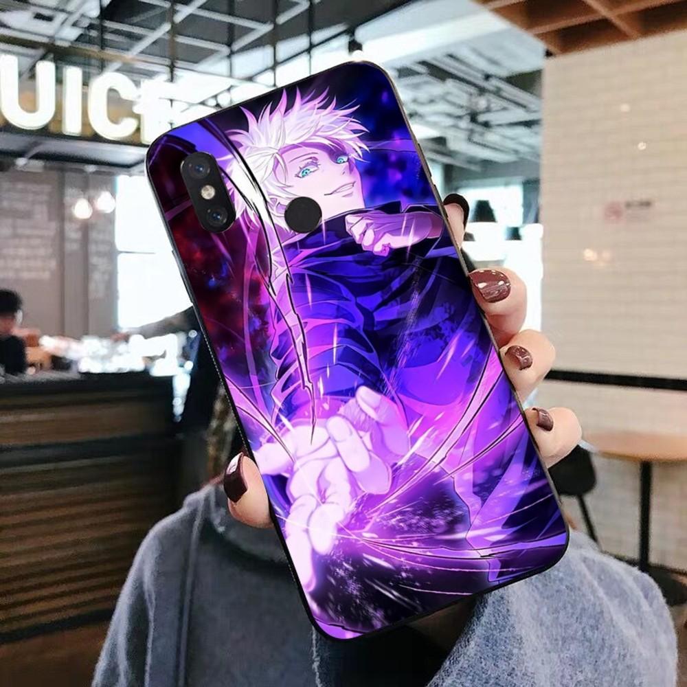 Custodia per Telefono Personaggi Cartoni Animati Gojo Satoru Per Xiaomi Mi 5X 8 9 10 11 12 Lite Pro 10T PocoX3pro PocoM3 Note 10 Pro Lite