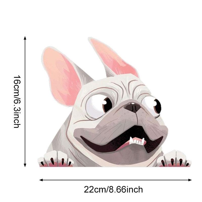 bulldog window decal