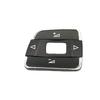 Steering Wheel Control Buttons Cover For B7-B9 2011-2015 Volume Control Button Cover  Auto Accessories