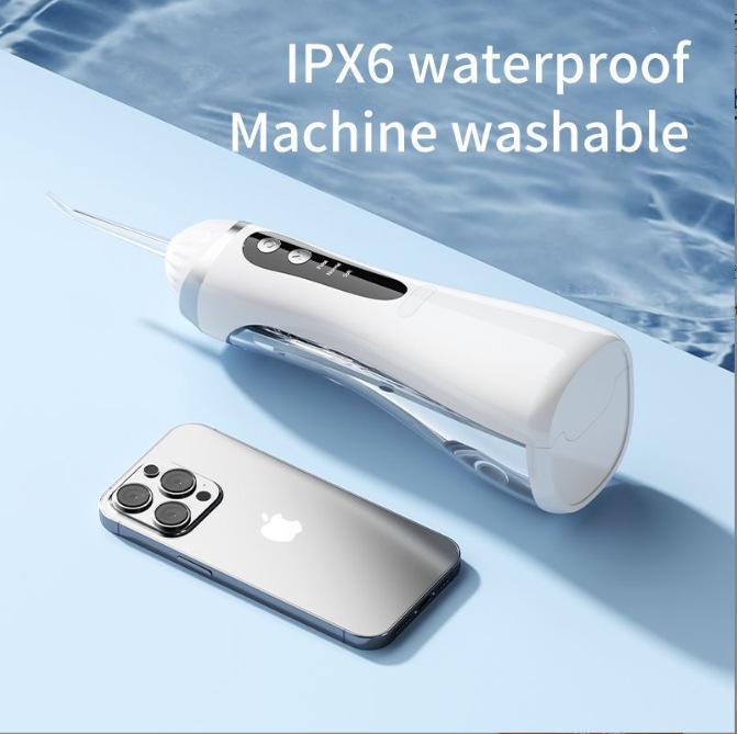 Portable Ultrasonic Oral Irrigator with Rotating Nozzle for Tartar Removal