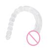 Anal Beads & Penis - Shaped, 47cm Long Double - Ended Realistic Dildo, Suitable for Female Masturbation and Lesbian Erotic Use