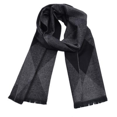 Winter Men Classic Cashmere Shawl Fringe Plaid Tassel Long Soft Warm Scarf