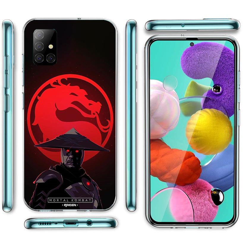 Scorpion Zero Sub Mortal Kombat Cover Phone Case For Samsung Galaxy A12 A22 A32 A52 A72 A02S Phone Case Note 20 Ultra 10 S10 Plu