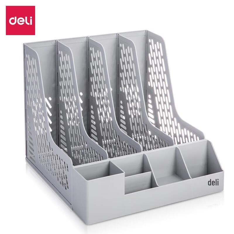Deli 78981 Multi-Tier Desk File Organizer