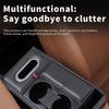1pcs Car Center Armrest Storage Box Console Organizer With Build In Tissue Dispenser Cup Holders Non Slip Phone Tray Accessories