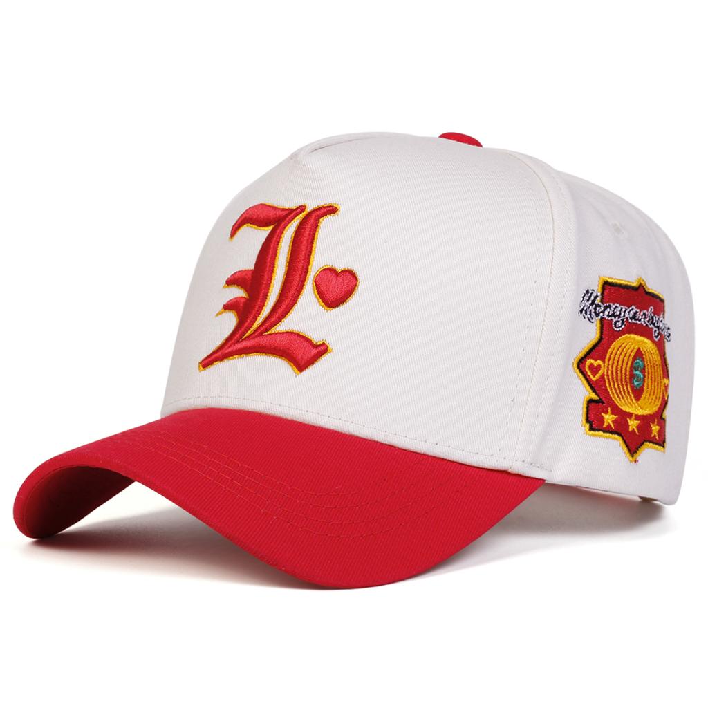 Unisex Gothic Letter Embroidery Baseball Caps Spring Autumn Outdoor Adjustable Casual Hats Dad Hat Sunscreen Hat