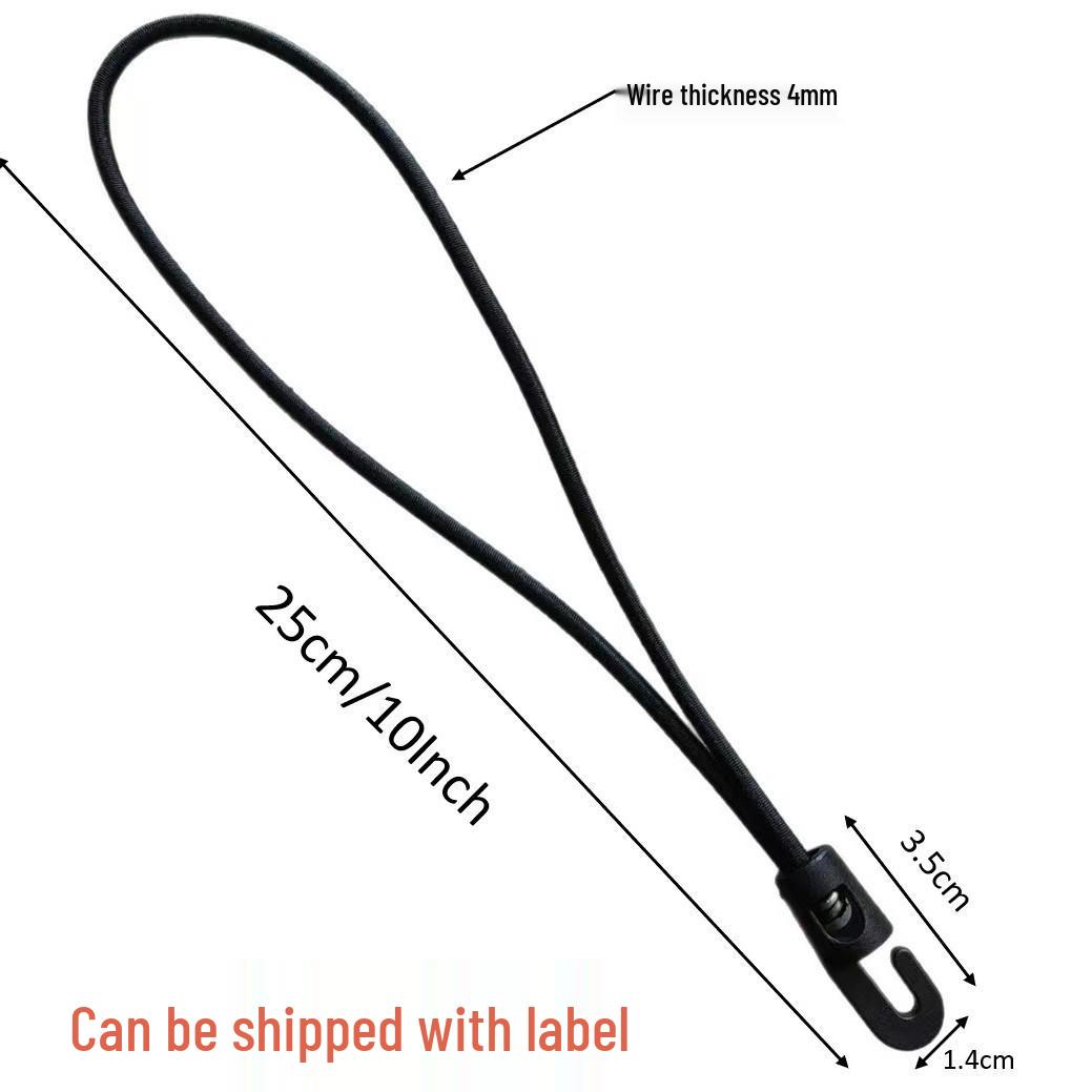 

Уличный эластичный ремень с крюками 4 мм 10 cm