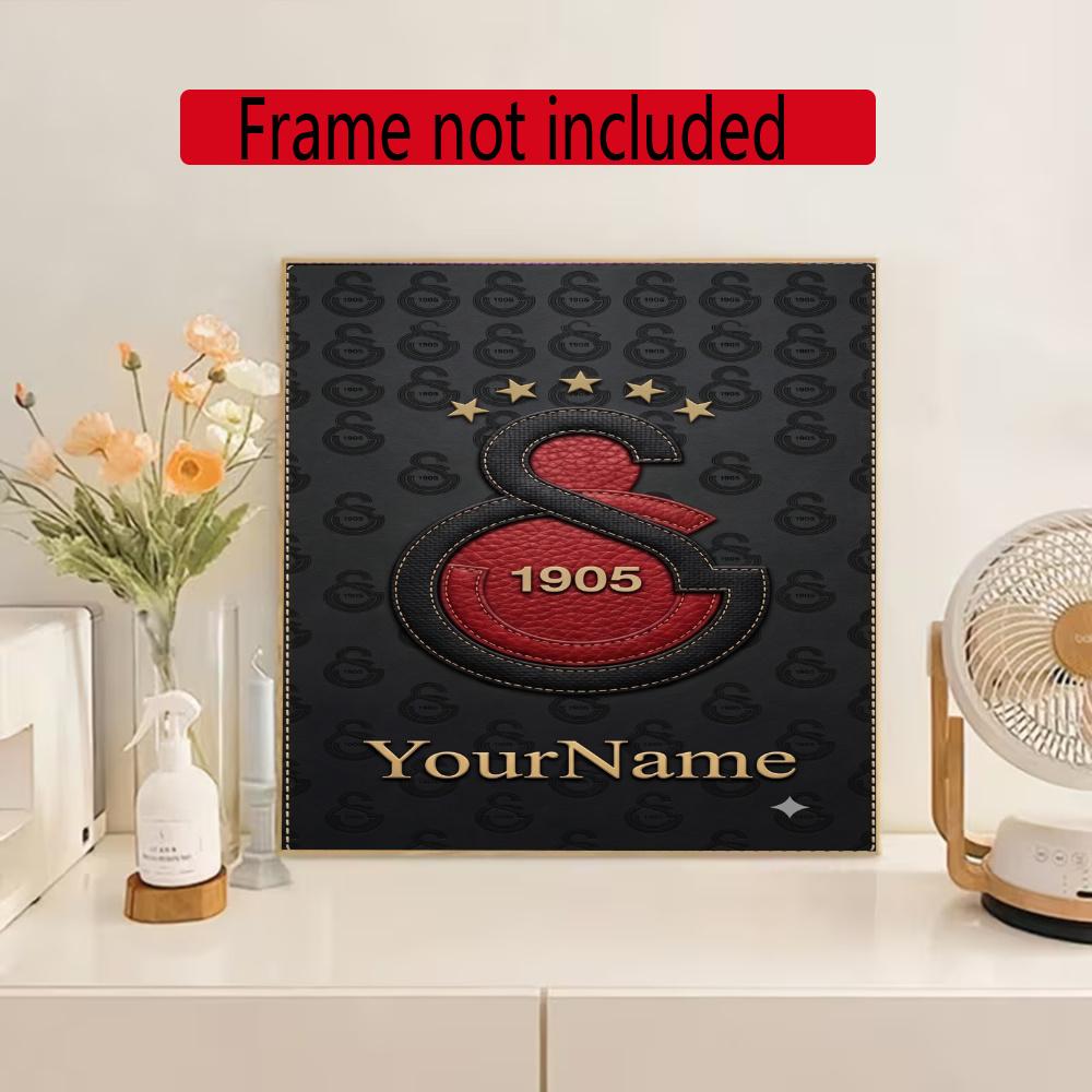 Galatasaray Customize Text Diamond Painting Round Diamond Mosaic Suitable For Beginners Diamond Painting Rhinestones Gift Frameless