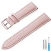 Litchi Pattern Soft Leather Watch Band Bracelet 12mm 14mm 16mm 18mm 20mm 22mm Replacement Wrist Straps Watchbands