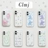 Clmj Korean Ins Cute Stars Phone Case For Samsung Galaxy A37 A57 A16 A17 A36 A26 A56 A55 A35 A25 A15 A05s A54 A24 A14 A13 4G 5G