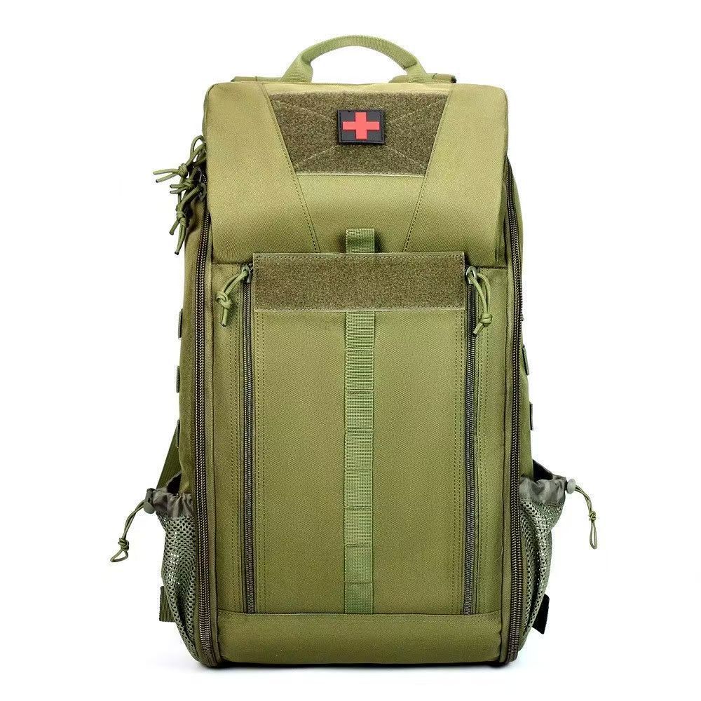 

Tactical Backpack, Medical Bag, Travel First Aid Bag, Large Backpack, Outdoor Sports Mountaineering Emergency Backpack армія зелений колір