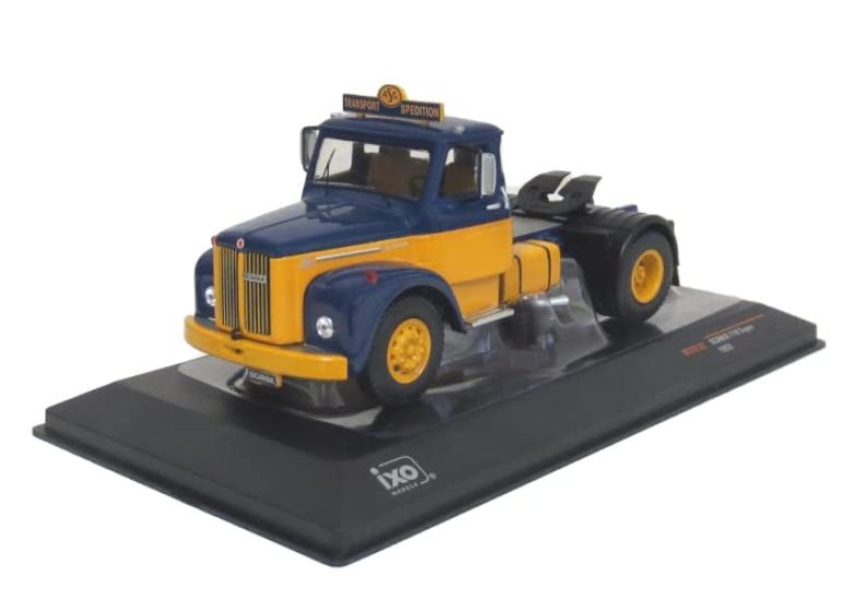 

Ixo Model Scania 110 Super 53 Синий/Желтый 1/43 TR122