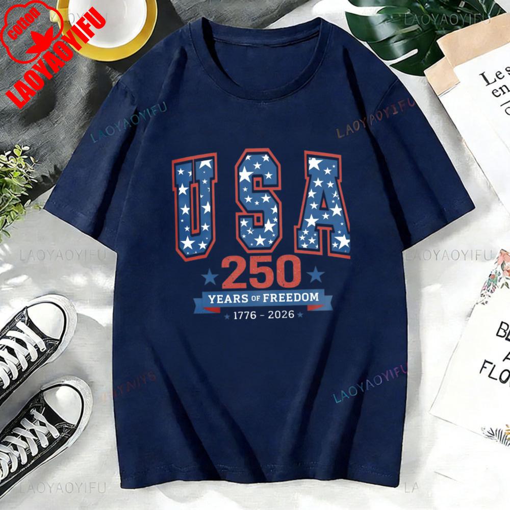 Happy 250th Birthday USA Shirt America 250th Anniversary Semiquincentennial Gift USA 250 Shirt Independence Day 4th of July
