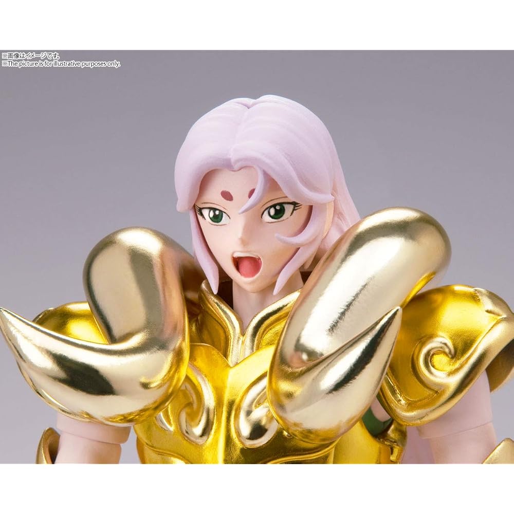TAMASHII NATIONS Saint Cloth Myth EX Aries Mu Revival Version 180mm Painted Action Figure ABS PVC Diecast
