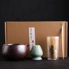 Japanese Matcha Tea Set Bamboo Tea Brush Ceramic Tea Bowl Composition Chinese Traditional Handmade Tea Tools Holiday Gifts
