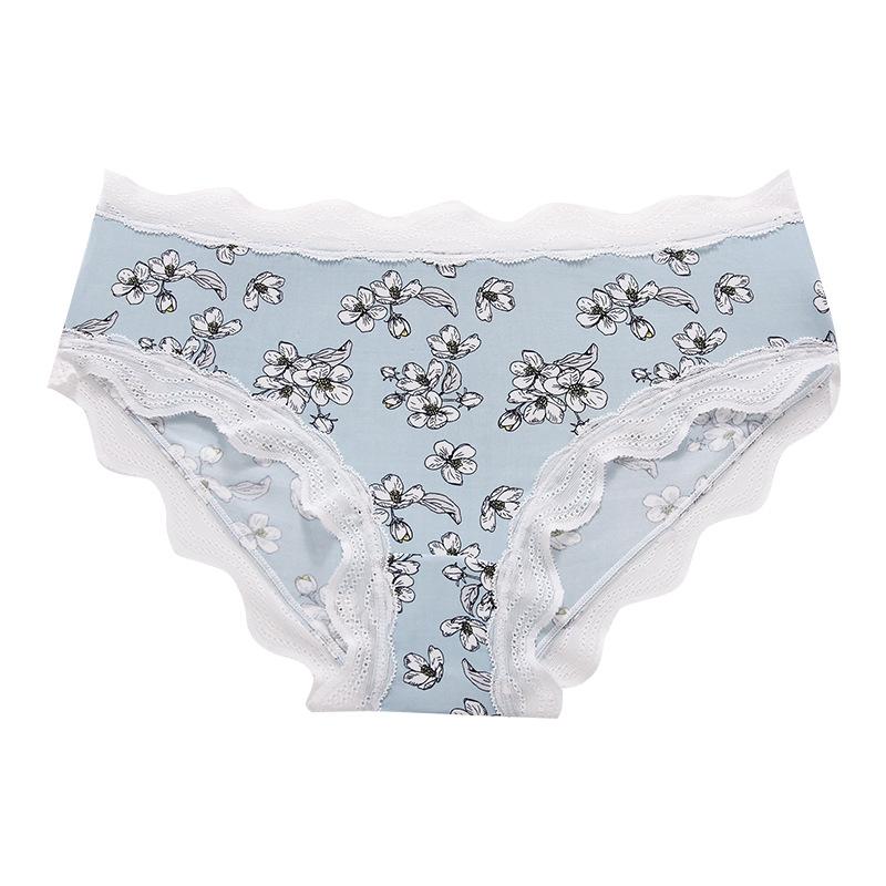 Damen Unterwäsche Bedruckte Slips Atmungsaktiver Komfort Sexy Panties Passend 50 kg bis 100 kg