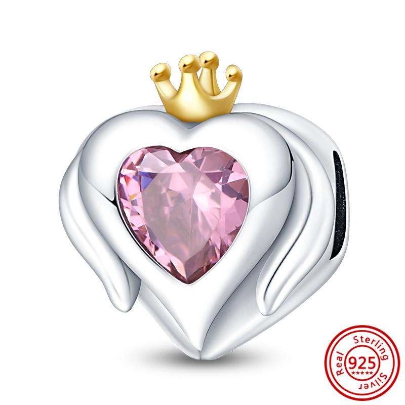 Hot Sale S925 Sterling Silver Blue Zircon Chameleon Starfish Shell Bee Beads Fit Original  Bracelet DIY Charm Jewelry