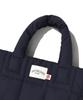 Covernat Woman Clover Heart Quilted Mini Tote Bag Navy