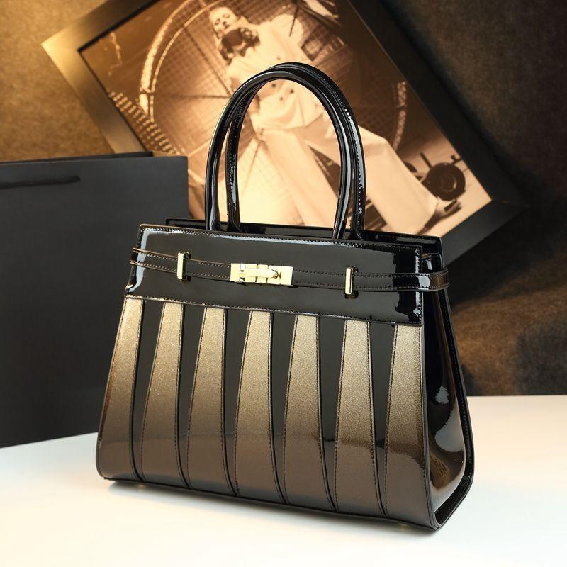 2025 New Fashion Color Blocked Commuter Bag Single Shoulder Cross Shoulder Handbag Large Capacity Women's Bag