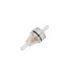 6Mm Small Plastic Universal Motorcycle Gas Petrol Fuel Oil Filter 1/4" Inline Clear Gas Mini Filte Replacement