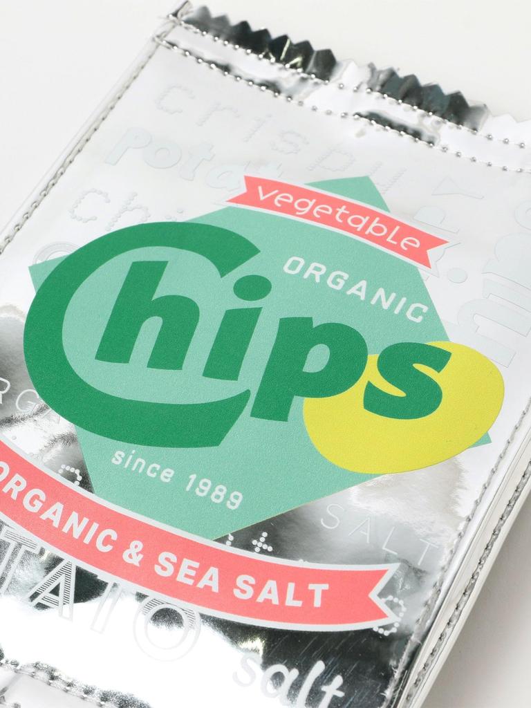 Ray Accommode x Ray BEAMS Exclusive Potato Chip One Size BEAMS/Pouch Pouch, Women's, Silver,