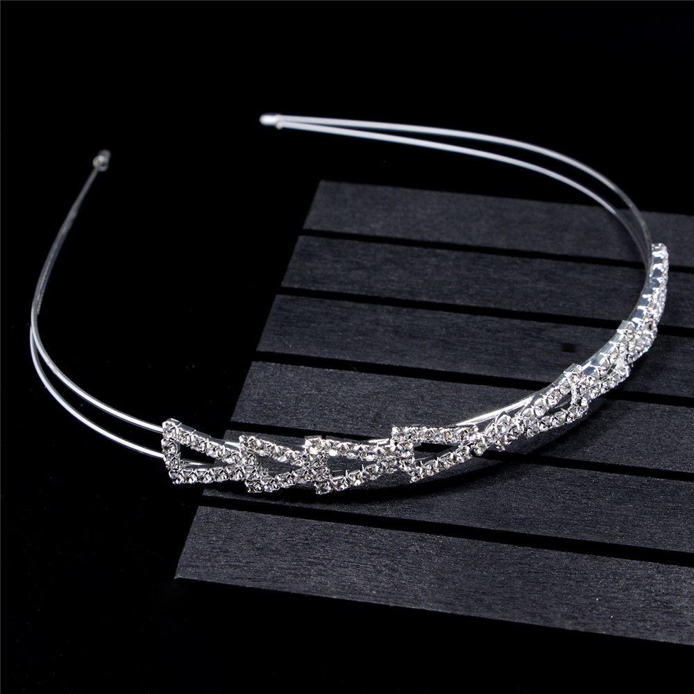 Crystal Wedding Party Crown Headbands Princess Tiara Fashion Hair Accessories Headpieces
