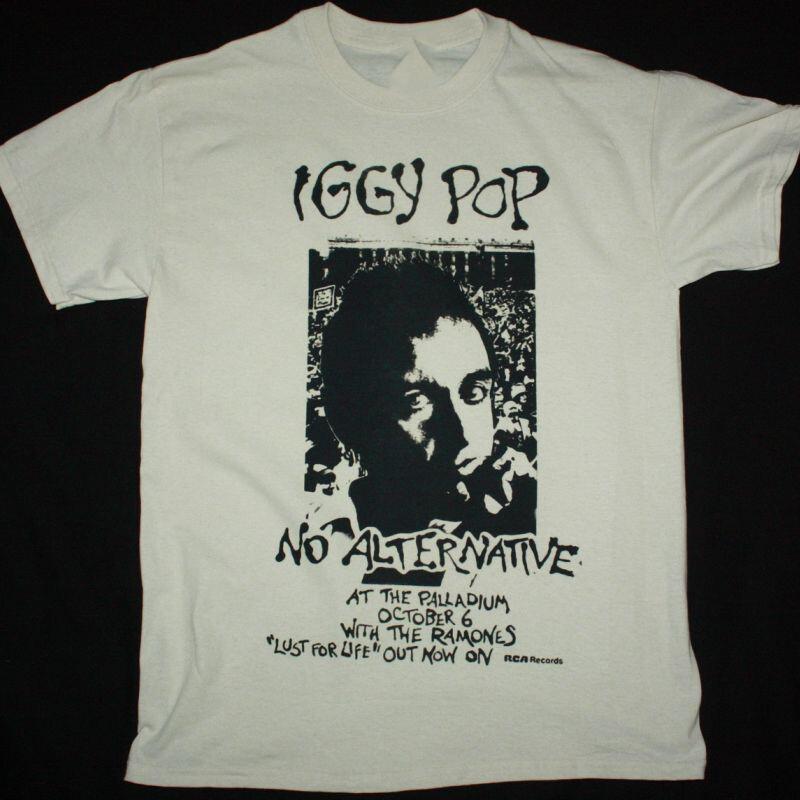 

IGGY POP PALLADIUM CONCERT NEW NATURAL Shirt Unisex S5XL Unisex T-Shirt S