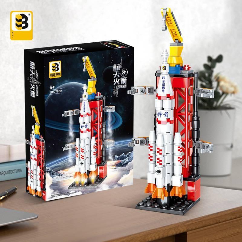 Space Assembly Rocket Building Blocks For Educational Activities And Kids Gift