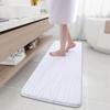 Olanly Memory Foam Mats For Bathroom Highly Absorbent Non-slip Bath Rugs Super Soft Comfort Carpet  Machine Washable Shower Mats