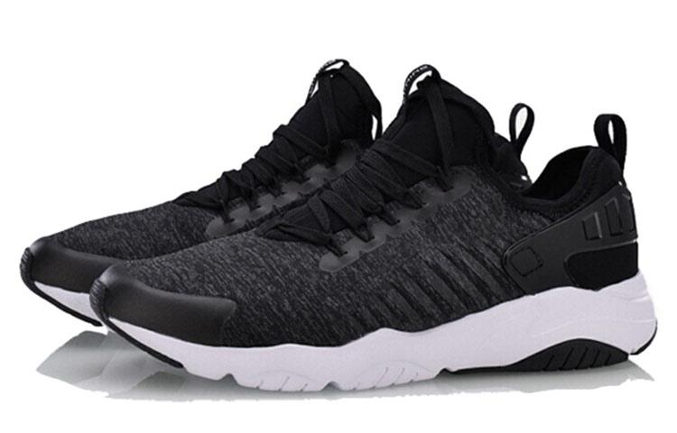 Li Ning Comfortable Cushioning Slip Resistant Abrasion Resistant Cushioning Slip Resistant Abrasion Resistant Low top AGCN055-1