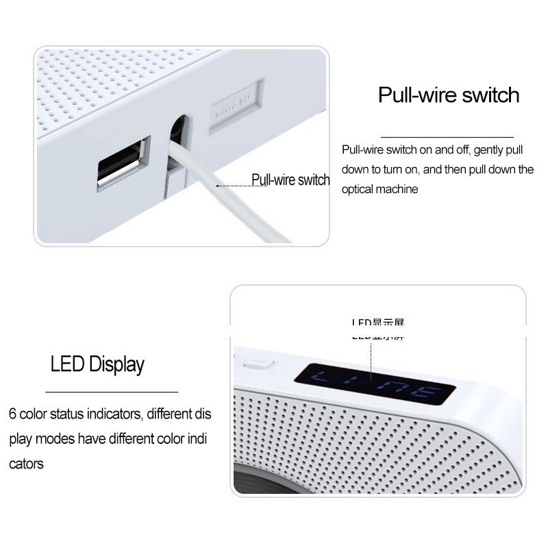 LED ekranlı Bluetooth CD Çalar (Şarj fonksiyonu olmadan)