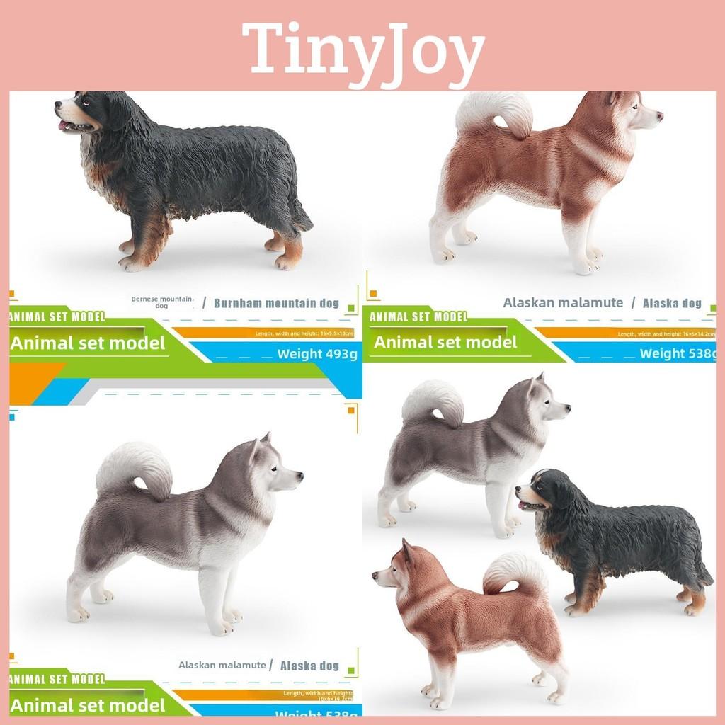 Pet Mountain Bernese Dog Alaskan Pvc Static Models For Kids Learning Gift