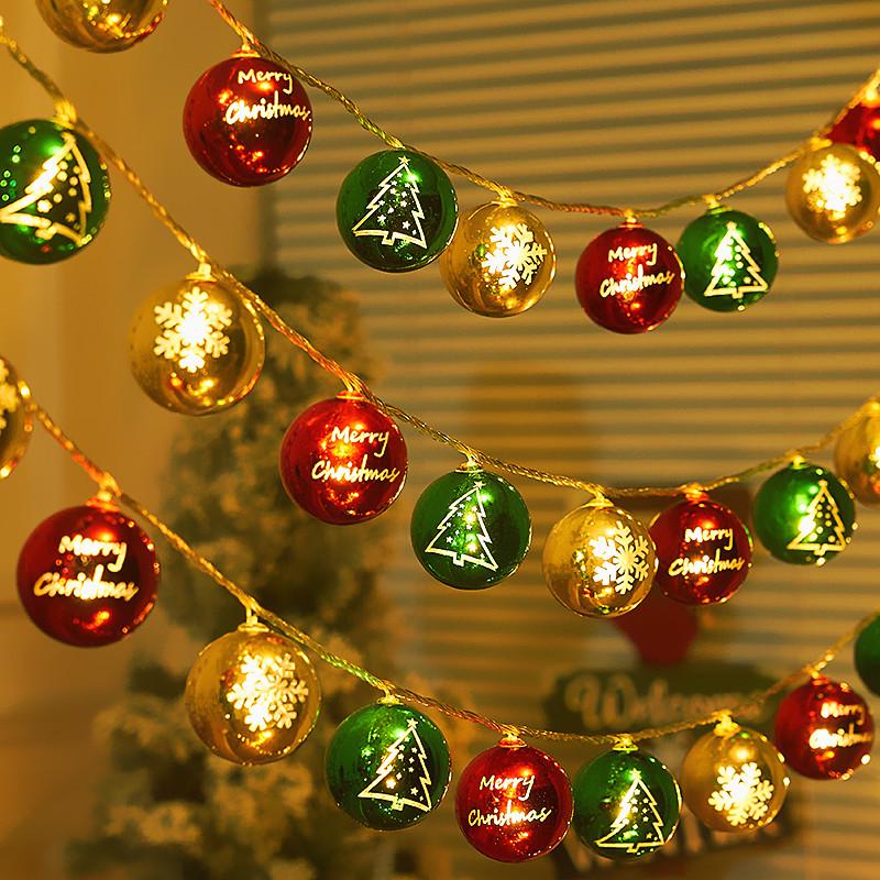 

LED Fairy Lights for Christmas Decorations and Scene Setting 1.5m 10 Lights USB