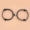 2Pcs Anti-rust Multi-color Fashion Nice-looking Exquisite Magnetic Heart Couple Hand Chain Lover Bracelet