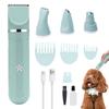 Dog Clippers for Grooming 4-in-1 Dog Grooming Clippers Rechargeable Professional Adjustable Tool Shears Scissors for Indoor Home