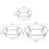 1Pcs Kitchen Cooking Tool Pot Rack Stainless Steel Heat Insulated Kitchen Steamer Wok Rack Thickened Anti-Scalding