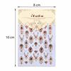 Luxurious Design 5D Nail Stickers Shiny Finish Gold Scepter Imitation Gemstone Nail Red Green Gemstone Emerald Ruby Color